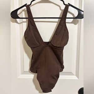 SKIMS Chocolate Bodysuit